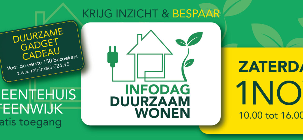 Header Infodag Duurzaam Wonen 2025 - def